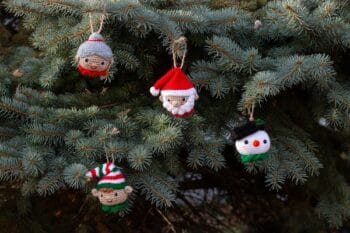 Patron au crochet - Ornements de Noël