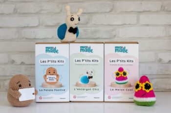 Kit de crochet pour débutant : L'Escargot Chic – Image 3