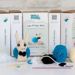 Kit de crochet pour débutants : L'escargot Chic
