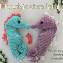Patron au crochet : Hippolyte et sa famille