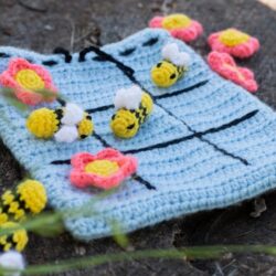 Patron au crochet : jeu Tic Tac Biz