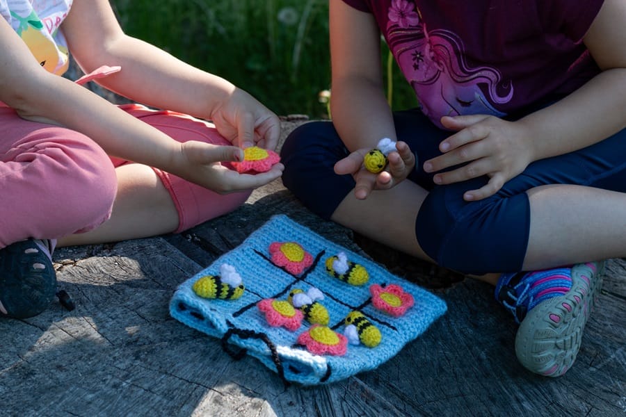 Patron au crochet : jeu Tic Tac Biz – Image 3