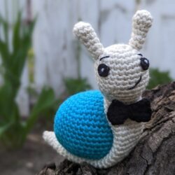 Patron au crochet : Escargot Chic