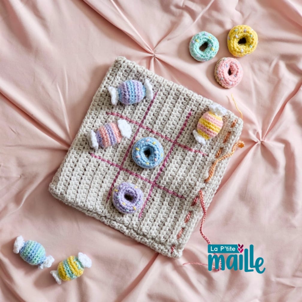 Patron au crochet : Tic Tac Sucré