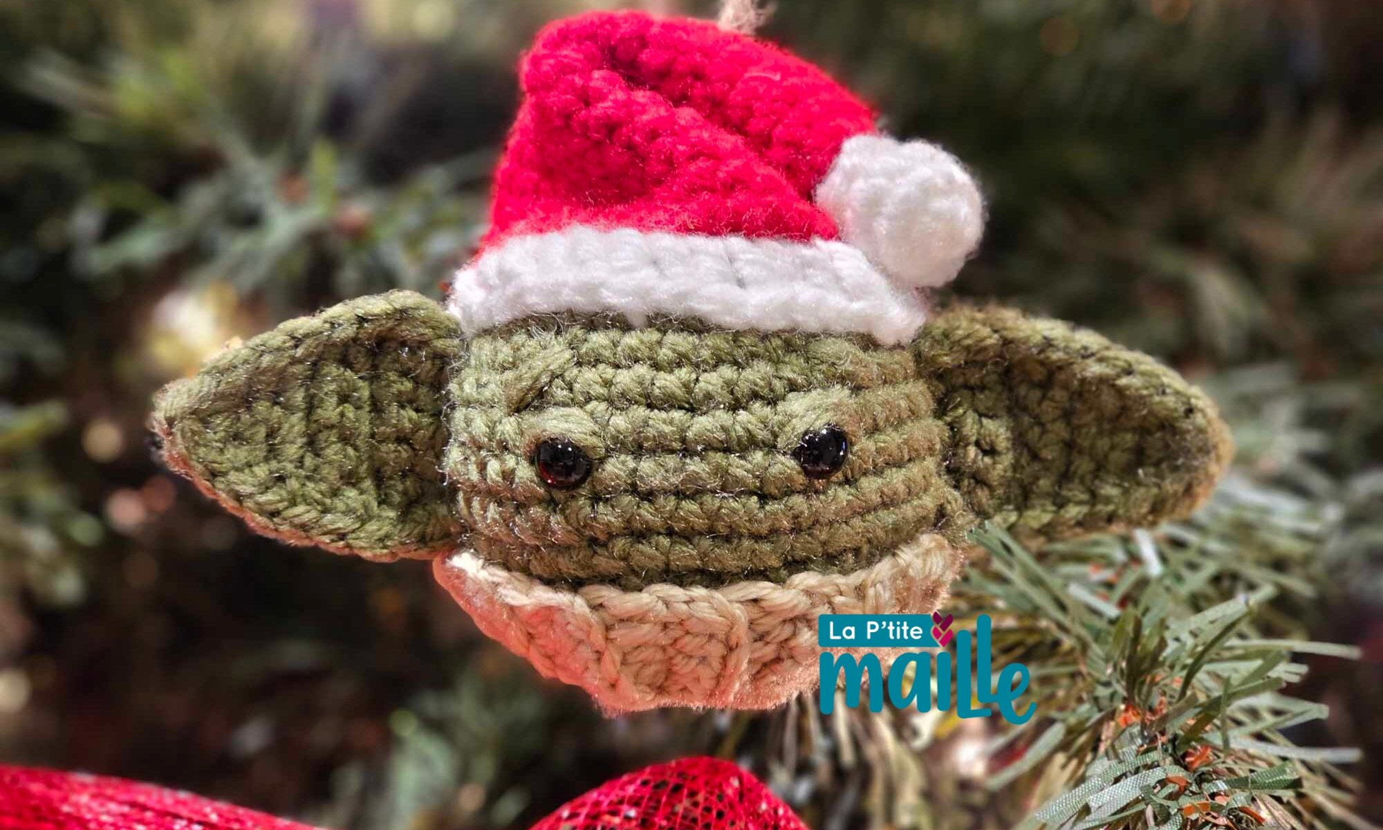 Alien christmas ornement