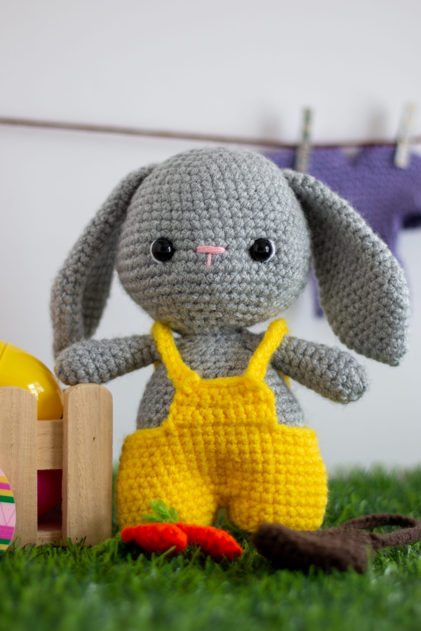 Patron au crochet: Gus le lapin