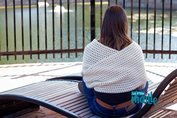 Atelier de crochet : Écharpe avec manches – Image 4